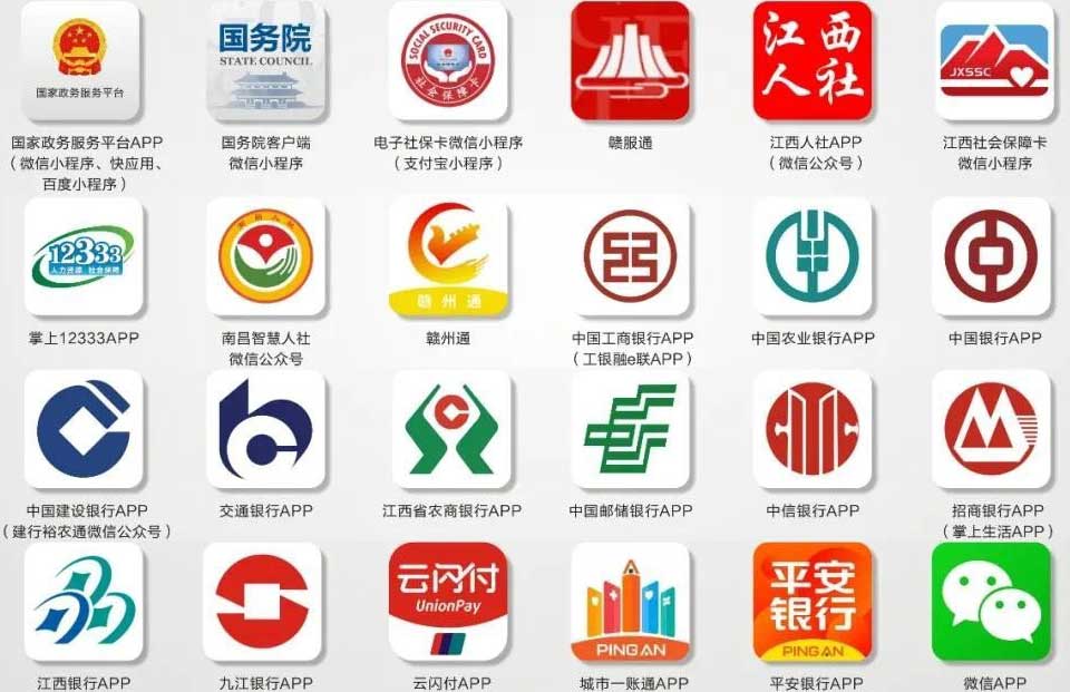 江西省電子社?？ǖ纳暾埡灠l(fā)渠道